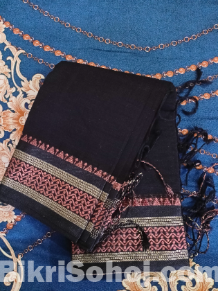 Black Koton Saree Combo